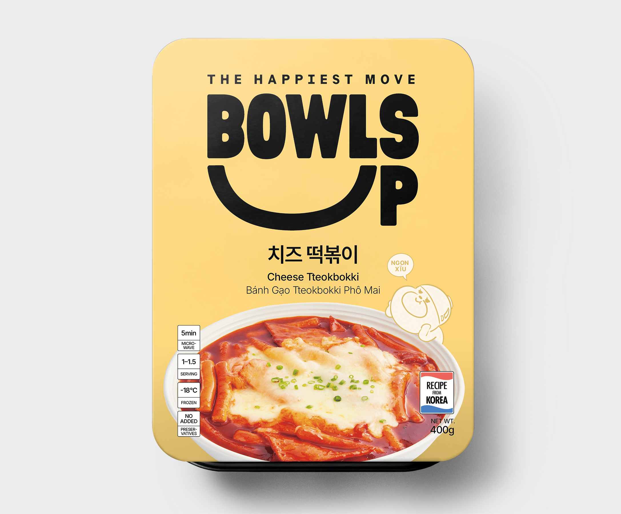 Bánh Gạo Tteokbokki Phô Mai 4