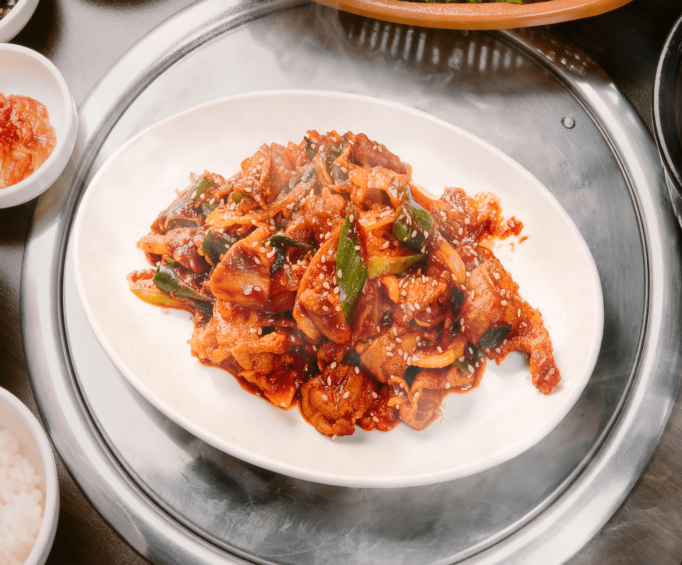 Stir-fried Spicy Pork 2