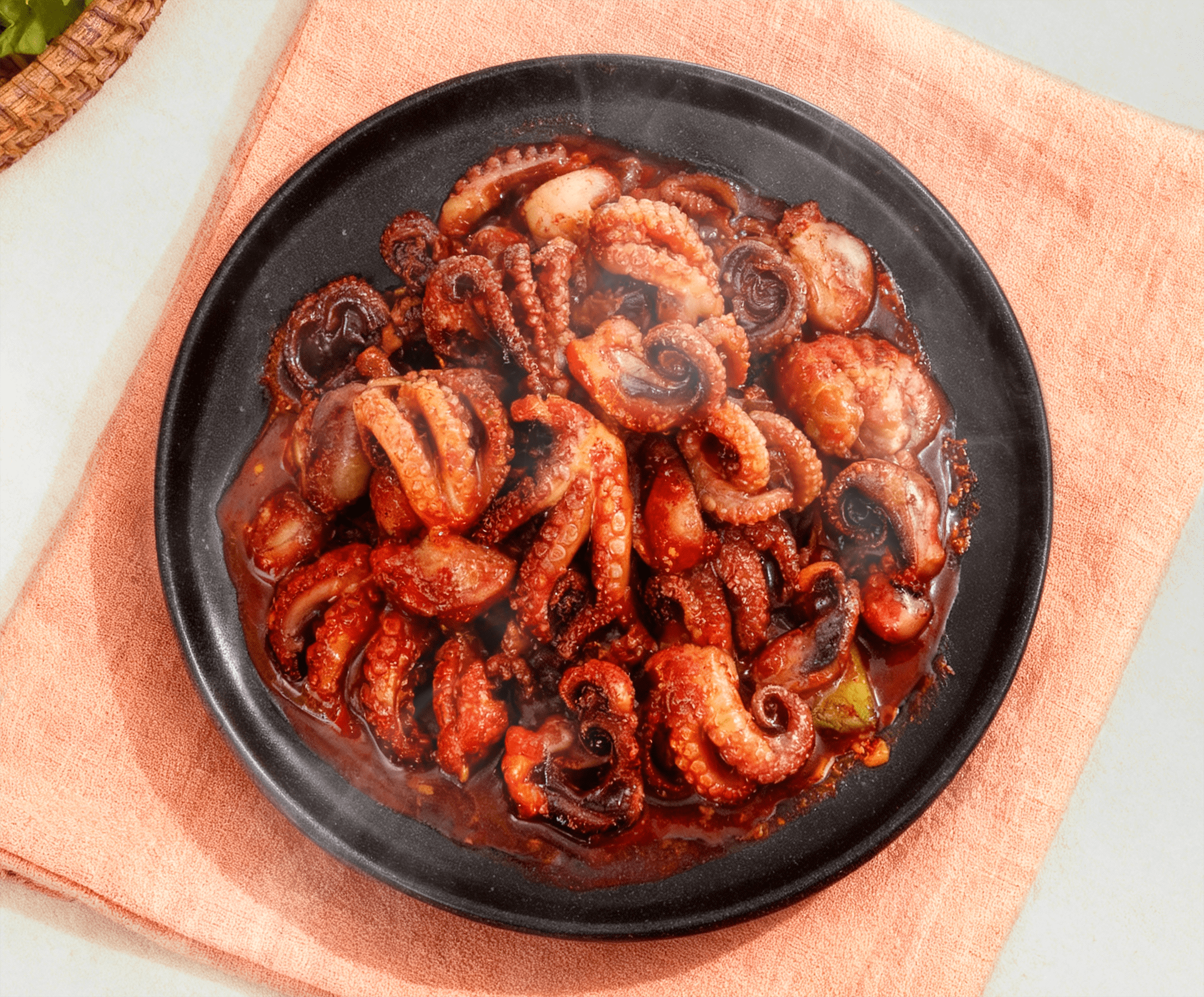 Stir-fried Webfoot Octopus 2