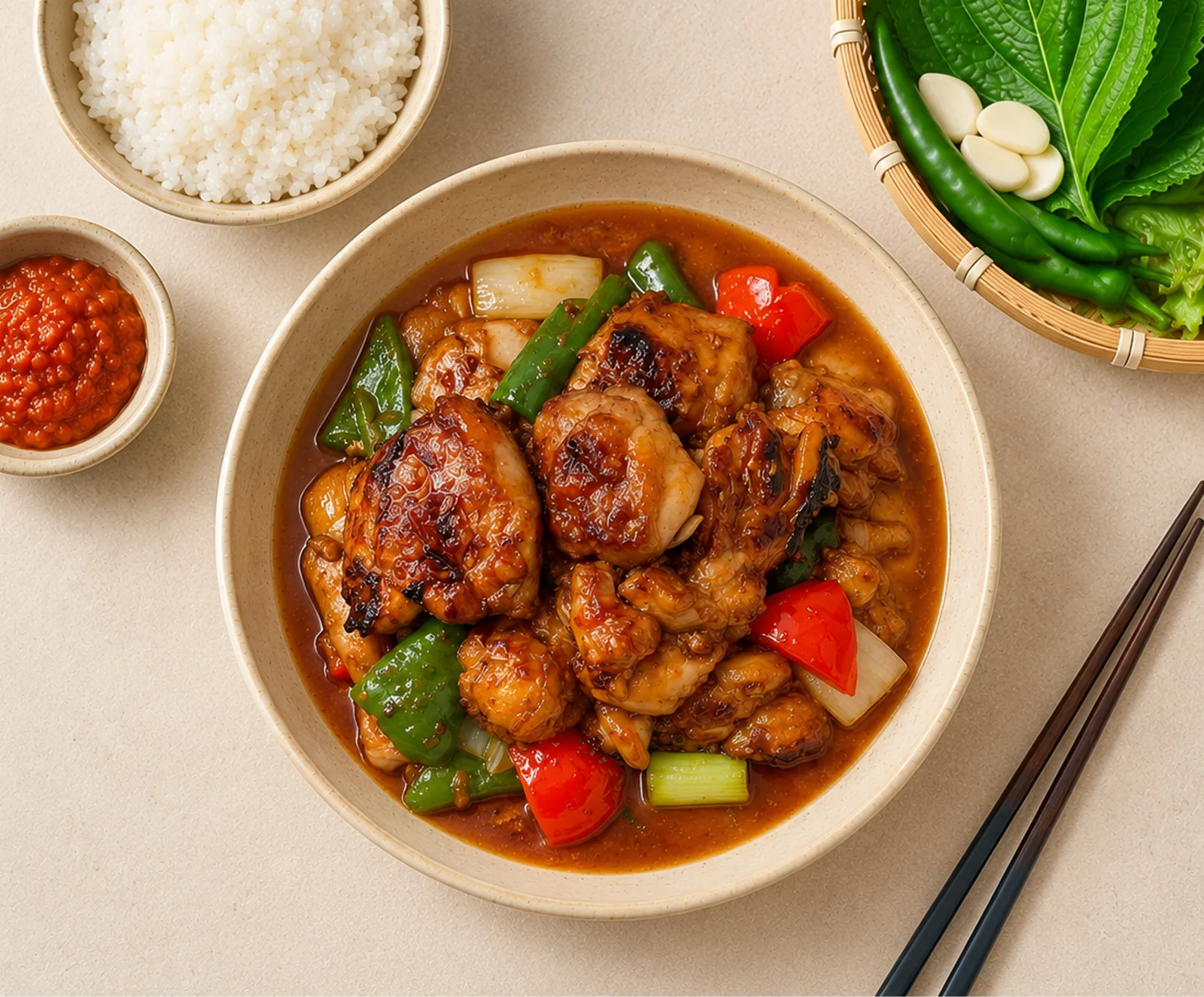 간장 닭갈비 2