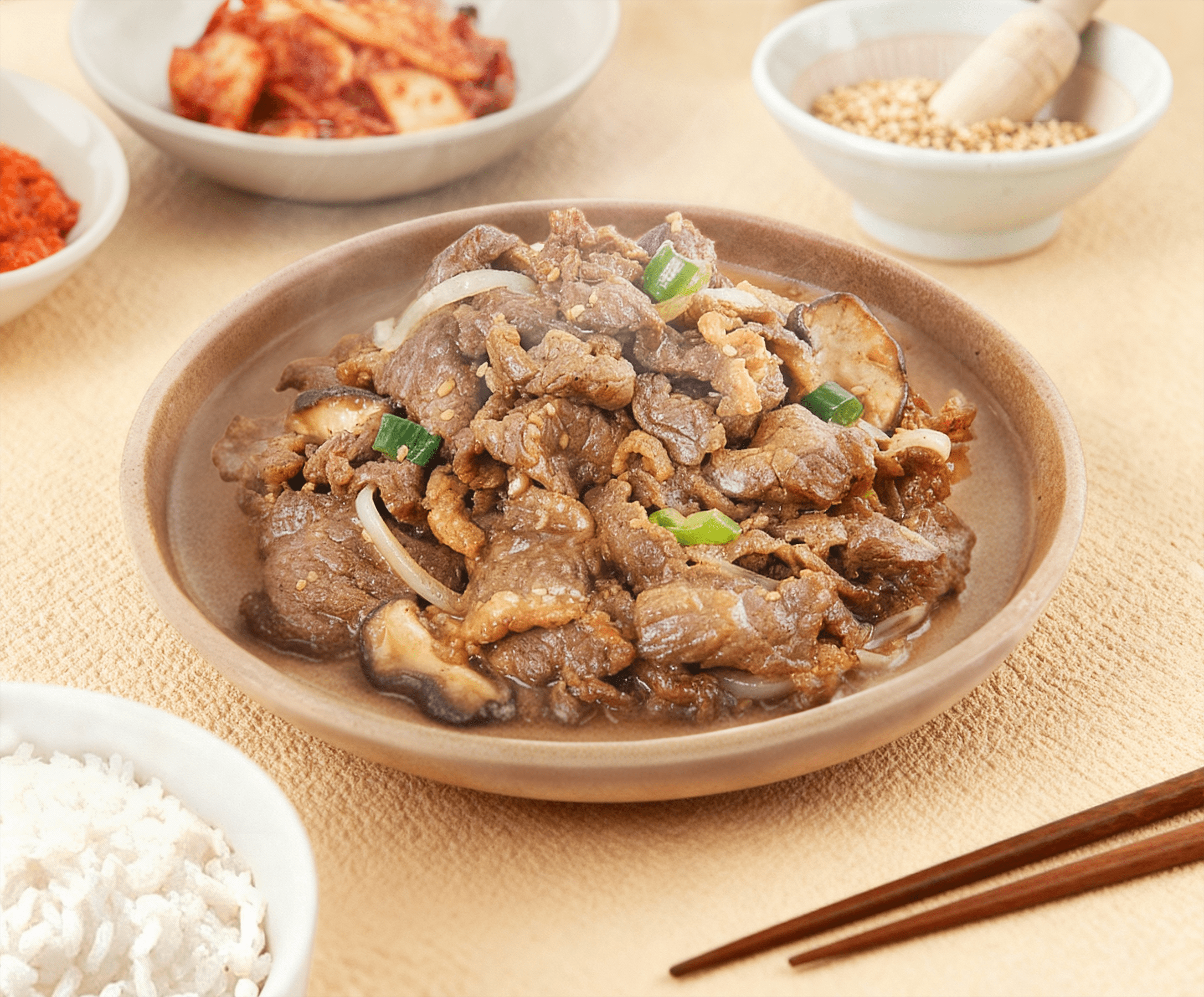 Thịt Bò Bulgogi Xào