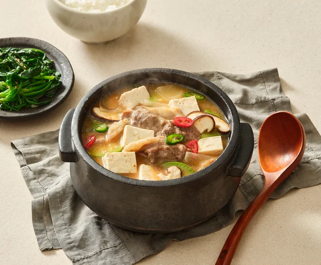 차돌된장찌개