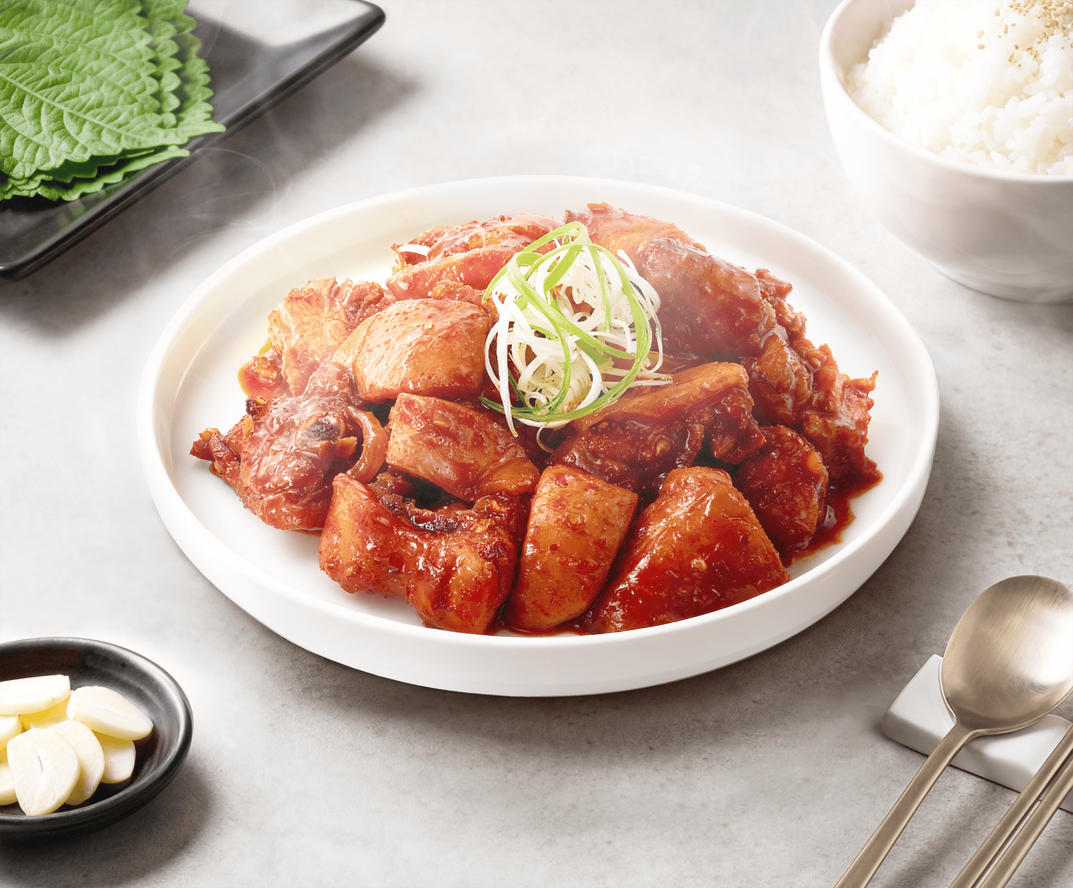 Gà Xào Cay Hàn Quốc