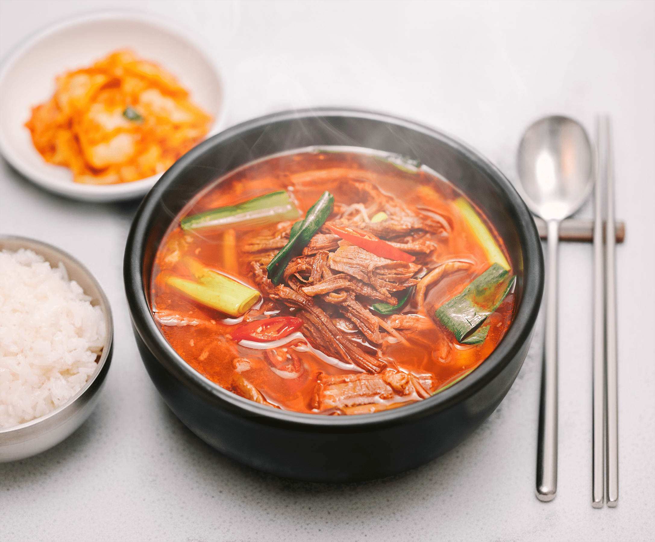 Spicy Beef Vegetable Soup